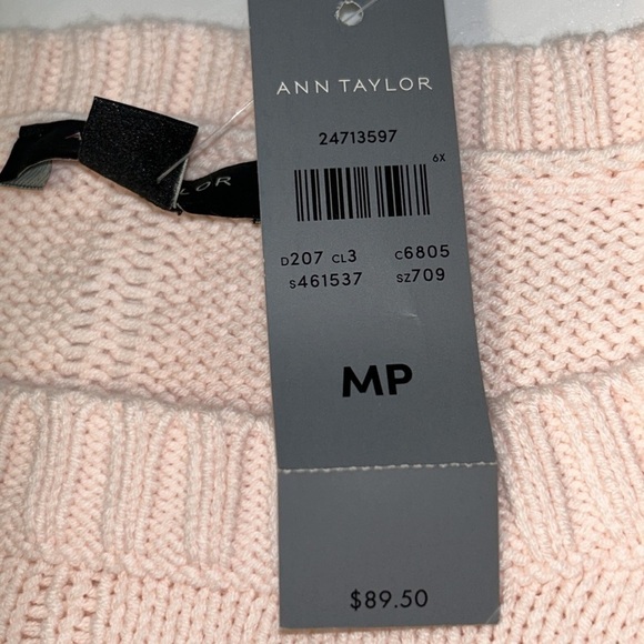 NWT Ann Taylor Petite Gorgeous Spring Sweater Size Medium - Picture 9 of 10